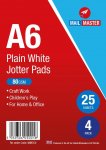 Mail Master A6 Jotter Pad 25 Sheets Pack Of 4