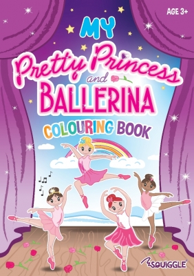 My Pretty Princess & Ballerina Colouring Book