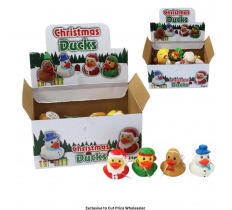 Mini Christmas Rubber Ducks (5cm)