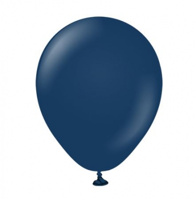 Kalisan 5" Standard Navy Latex Balloons 100 Pack