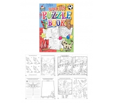 Super Fun 10.5cm X 14.5cm Mini Puzzle Book X 48 ( 10p Each )