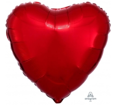 Red Heart 18" Foil Balloon