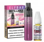 Elf Bar EV5000 Refillable Vape Strawberry Raspberry Cherry