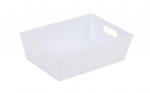 WHAM STUDIO BASKET RECTANGULAR ICE WHITE