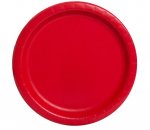 Ruby Red Plate 7" 8Pack