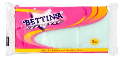 BETTINA Supersoft sponge 3pc