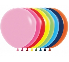 Sempertex 18" Fashion Assortment Latex Balloons 25 Pack