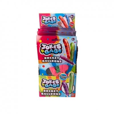 Rocket Balloons 12 Pack