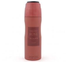 Lattafa Velvet Rose (X12 Pack) 200ml Dubai Perfume Deodorant