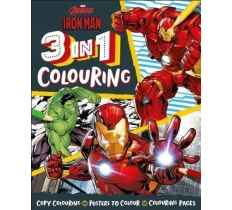 Marvel Avengers Iron Man 3 in 1 Colouring