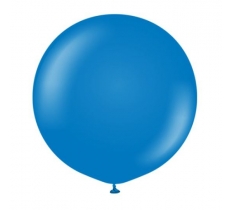 Kalisan 24" Standard Blue Latex Balloons 2 Pack