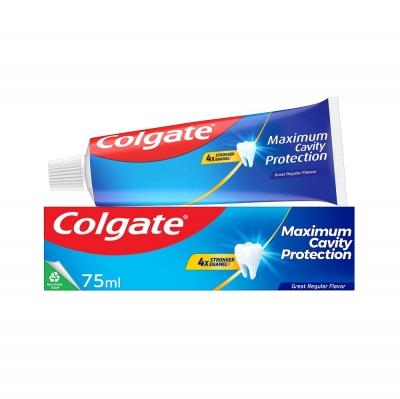 Colgate Max Cavity Regular Toothpaste 75ml x 12 ( 68p Each)