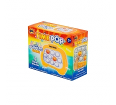 Time Pop Light Up Push Popper Game Orange