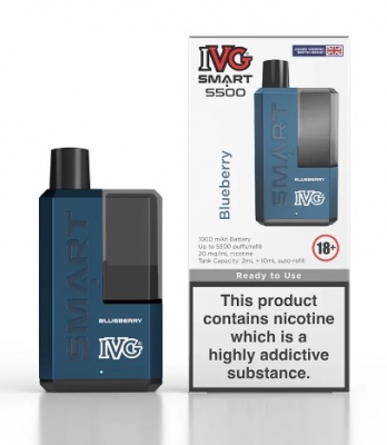 IVG Smart 5500 Blueberry Disposable Vape Kit