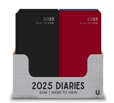 2025 Slim Week to View Classic Diary