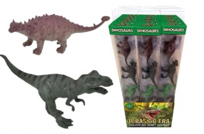 Dinosaurs In Acetate Box 5PC