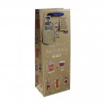 Fathers Day Father Day Beer Kraft Bottle Bag