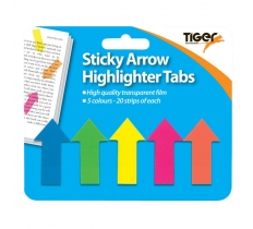 Arrow Neon Sticky Highlighter Tabs