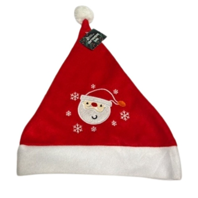 Santa Hat With Cute Santa Design