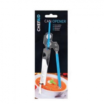 Chef Aid Can Opener With PVC Grip Handle