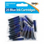 Tiger Blue Ink Cartridges 25 Pack