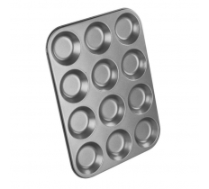 Chef Aid 12 Cup Shallow Bun Tin