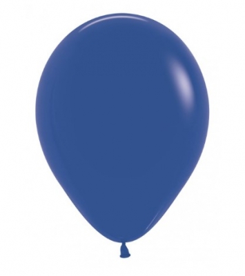 Sempertex 12" Fashion Royal Blue Latex Balloons 50 Pack