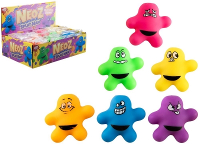 Mini Splat Man 7cm 6 Assorted