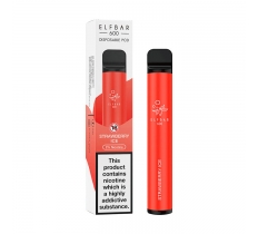 Elf Bar 600 Vape Strawberry Ice