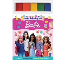 Barbie Finger Painting Book