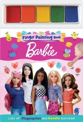 Barbie Finger Painting Book