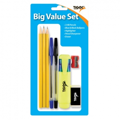 Tiger Big Value Stationery Set