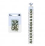 Safety Pins 50pk With Clip Strip