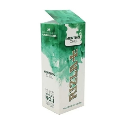 Rizla Premium Flavour Cards Menthol Chill 25 Pack