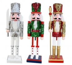 Nutcracker Sequins 30Cm