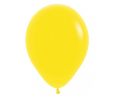 Sempertex 12" Fashion Yellow Latex Balloons 12 Pack