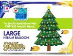 Special Delivery Christmas Tree 5ft Hologagraphic Balloon