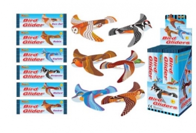 British Bird Gliders 6 Asstd 20cm X 48 ( 0.14p Each )