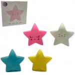 Star Night Light Assorted Colour 13cm