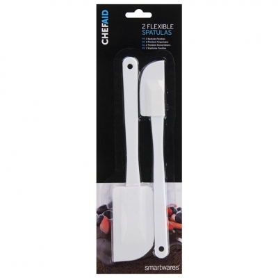 CHEF AID FLEXIBLE SPATULAS CARDED