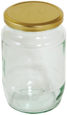 Tala Round Pickling Jar Gold Screw Lid 900g / 32oz