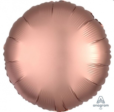 Satin Rose Copper 18" Foil Balloon