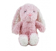 8" Pink Bunny Plush