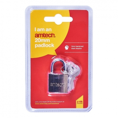 Amtech 20mm Padlock