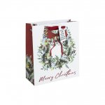 Christmas Wreath Medium Bag ( 215mm x 253mm x 102mm )