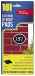 Exterior Sticky Pads 80 Pack