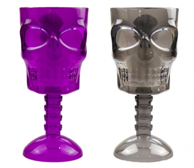 Halloween Skull Goblet