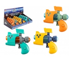 Light & Sound Space Gun 11cm 3 Assorted