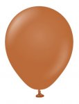 Kalisan 5" Standard Caramel Brown Latex Balloon 100 Pack