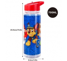 Paw Patrol Drinking Bottle with Straw 650ml